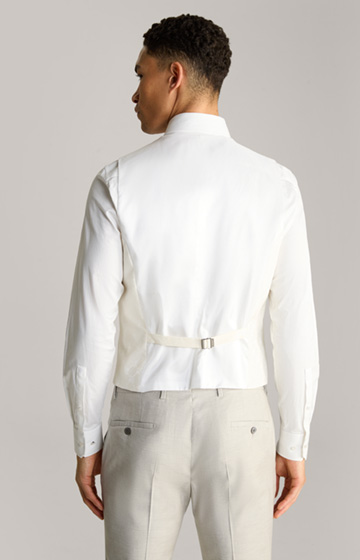 Weazer Waistcoat in an Off-white Pattern