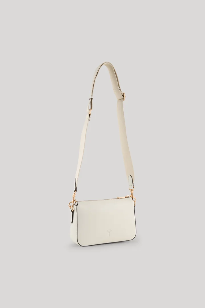 Leads to product detail page "Sofisticato jasmina shoulder bag in off-white"