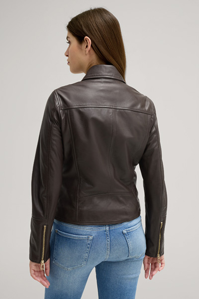 Leather Jacket in Brown