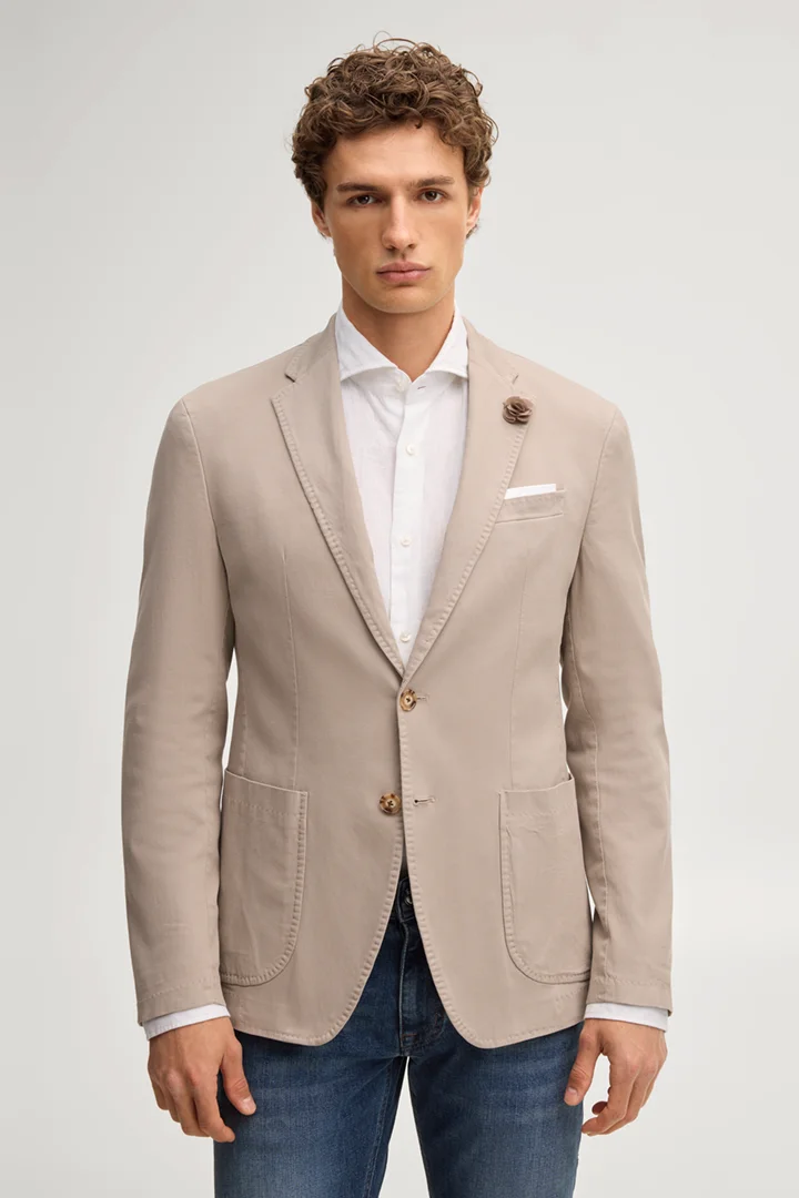 Führt zu Produktdetailseite „Sakko Hoverest in Beige"