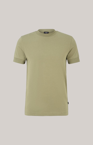 T-shirt Cedric w kolorze oliwkowym