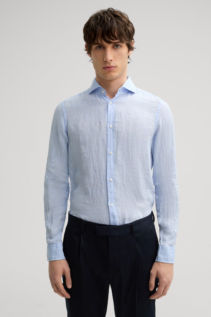 Pit Linen Shirt in Light Blue