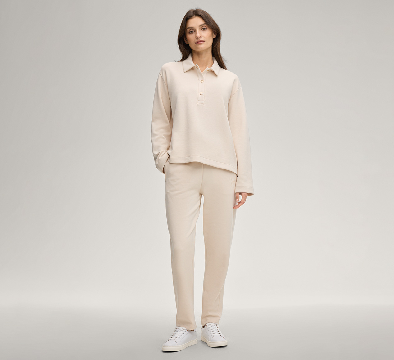 JOOP! präsentiert das Produkt Sweatshirt Ticia in Champagner aus der Kategorie Shirts & Sweats