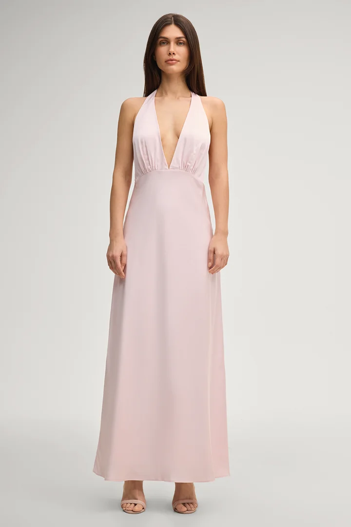 Führt zu Produktdetailseite „Abendkleid Dascha in Rosé"