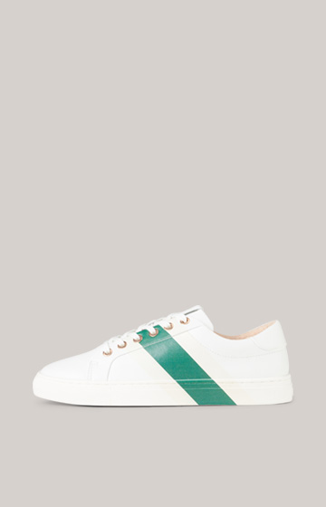 Tinta Due Coralie Trainers in White/Green