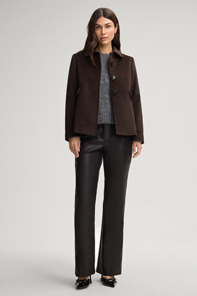Pamela Trousers in Dark Brown