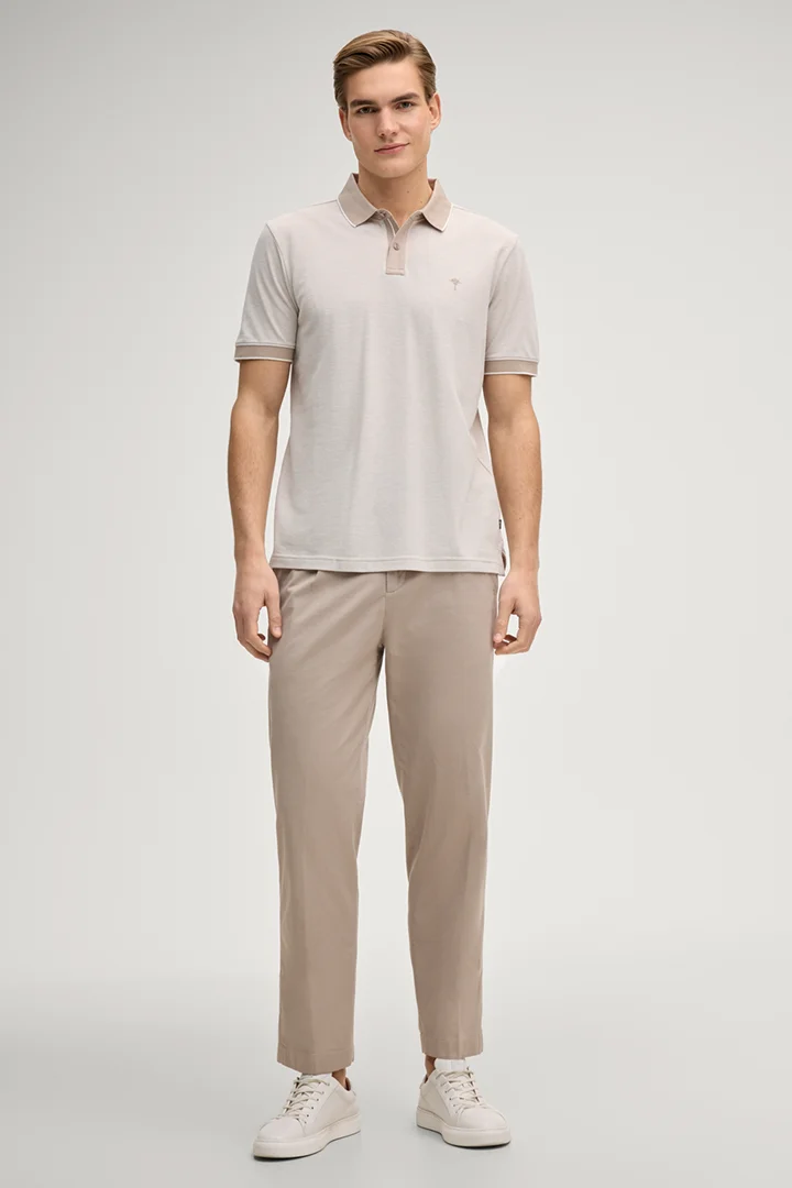 Führt zu Produktdetailseite „Poloshirt Percyco in Beige"