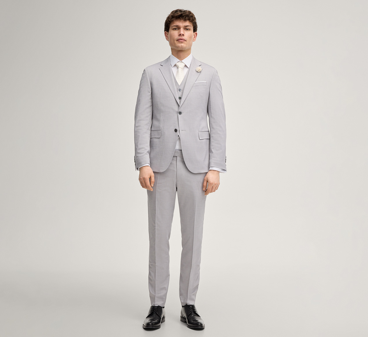 JOOP! presents the product Herby Modular Wedding Jacket in Light Grey from the category Jackets