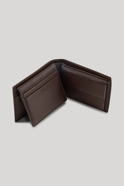 Cardona Alfredo wallet in dark brown