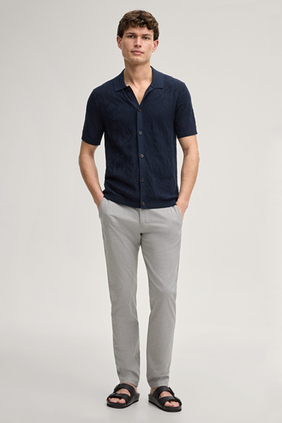 Maxton Chinos in Light Grey