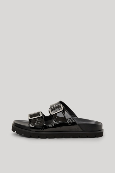 Decoro Lucente Sandals in Black