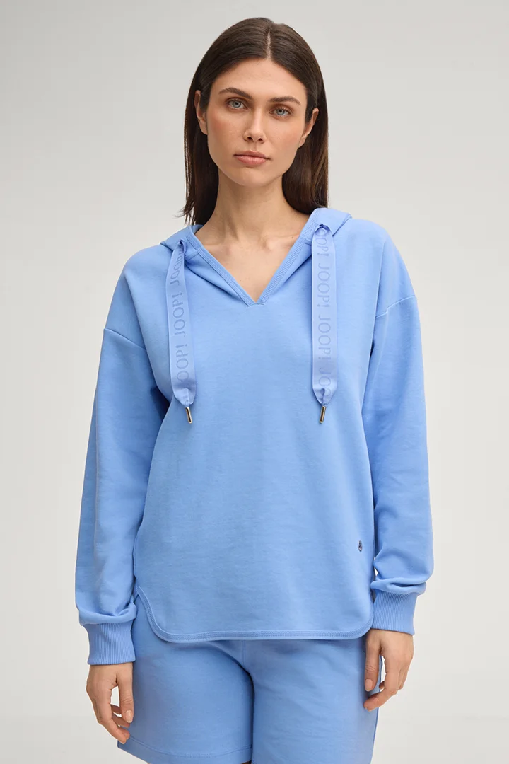 Führt zu Produktdetailseite „Hoodie Tristani in Blau"