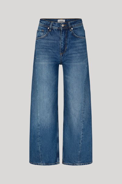 Wide Leg Jeans Maxine in Dark Blue washed