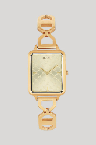 Leads to product detail page "Women's gold wristwatch"