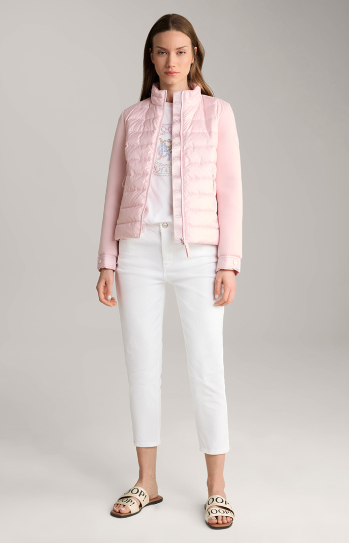 Quilted Jacket in Rosé