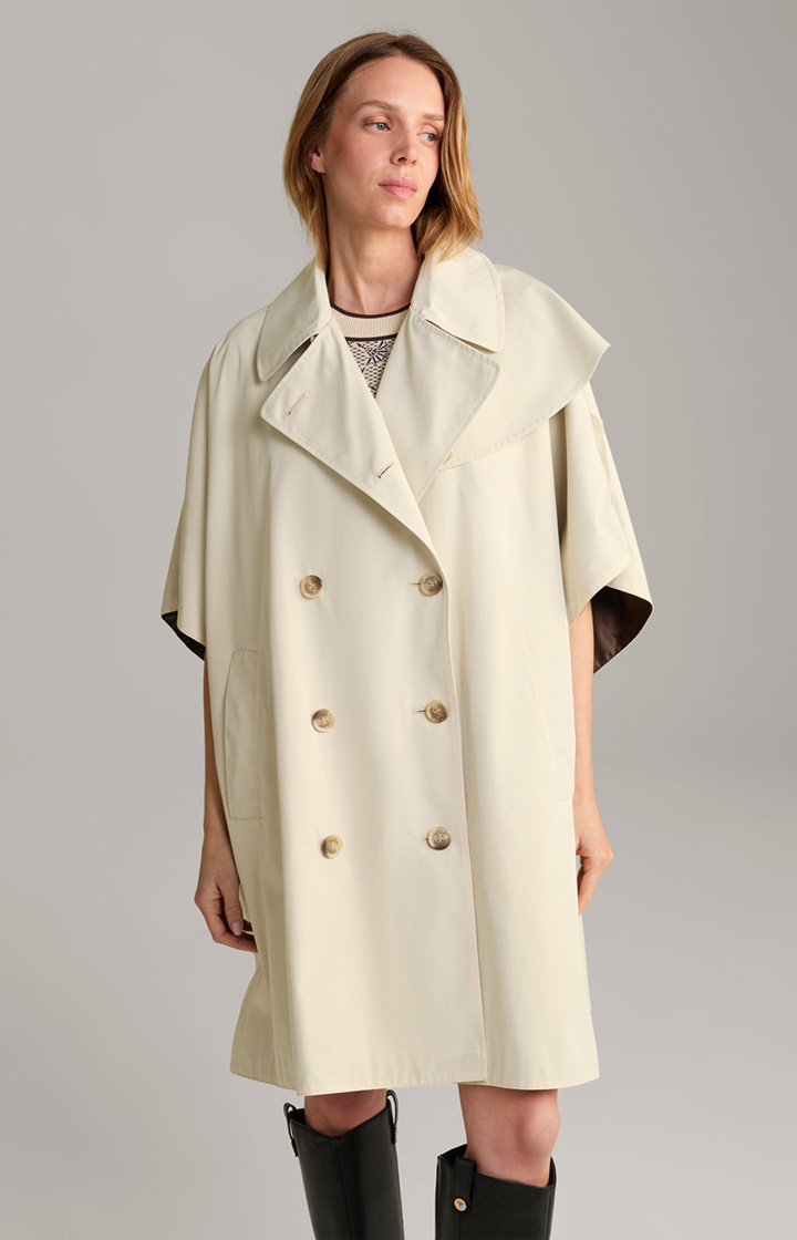 Trench-Cape in Beige