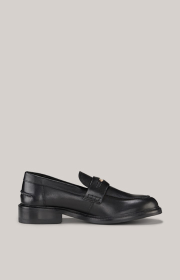 Unico Tori Slip-on Loafers in Black