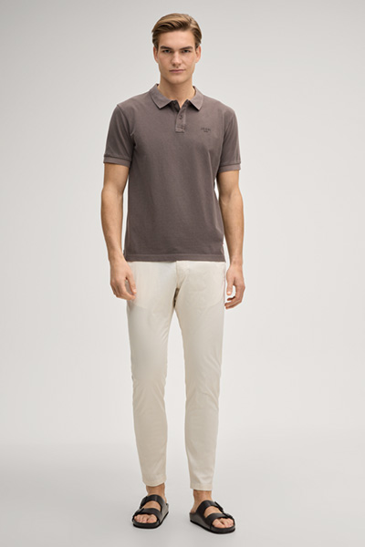 Poloshirt Ambrosian in Braun