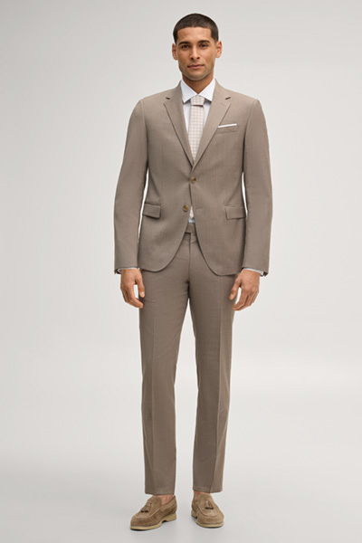 Baukasten-Sakko Herby in Hellbraun