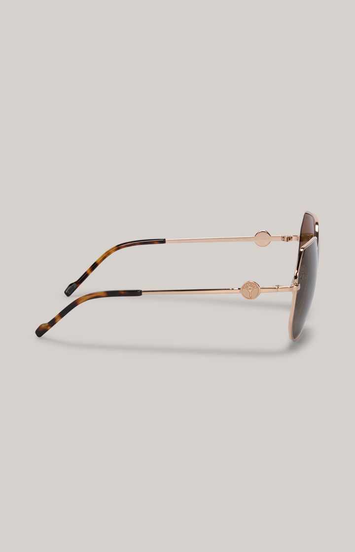 Rosegold/Brown Sunglasses