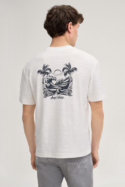 T-Shirt Mauii in Offwhite