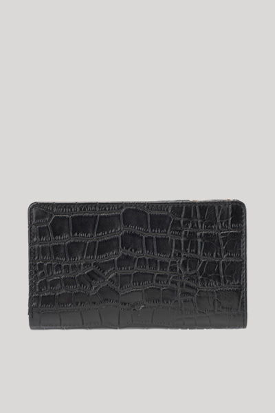 Leads to product detail page "Coccodrillo belinda purse in black"