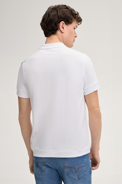 Poloshirt Cedricoa in Weiß