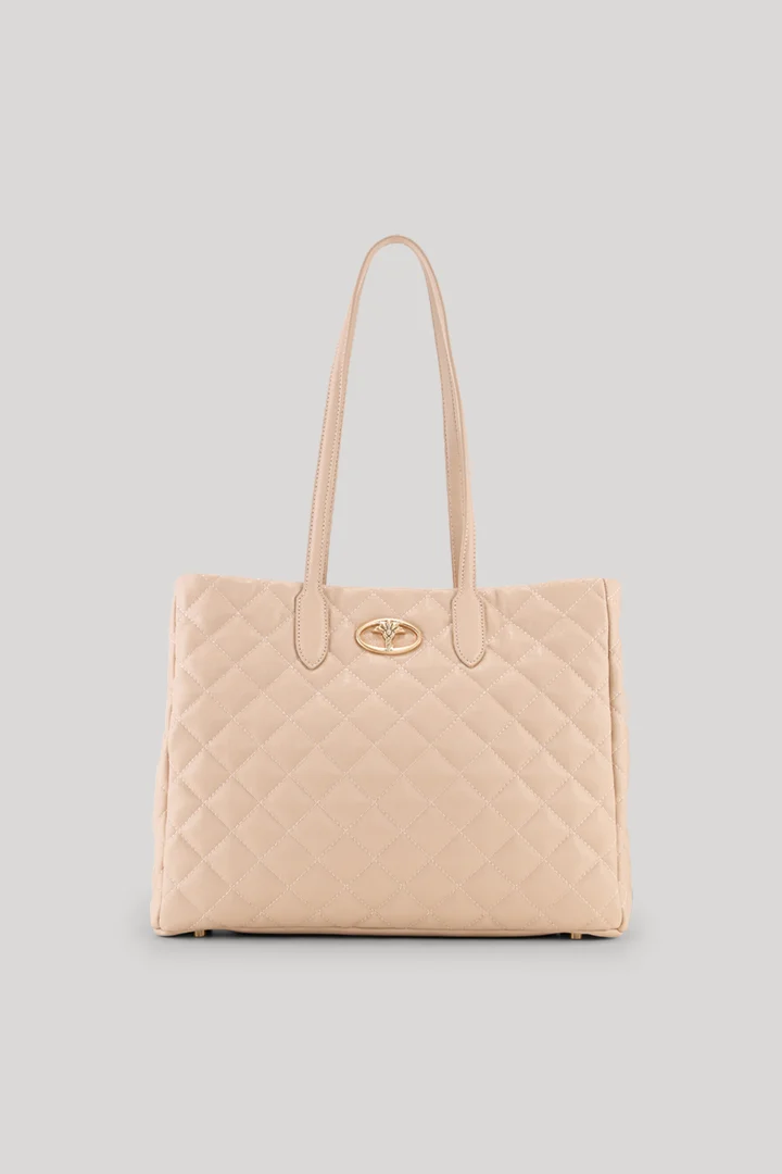 Leads to product detail page "Bellagio sila handbag in sesame"