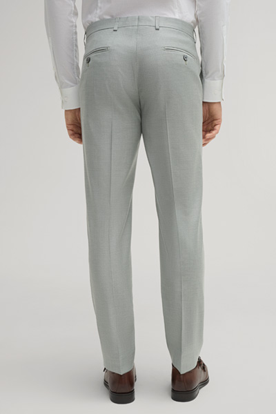 Blayr Modular Suit Trousers in Grey Green