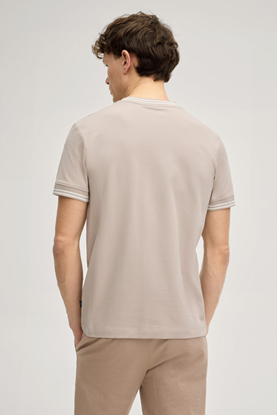 T-Shirt Jose in Beige