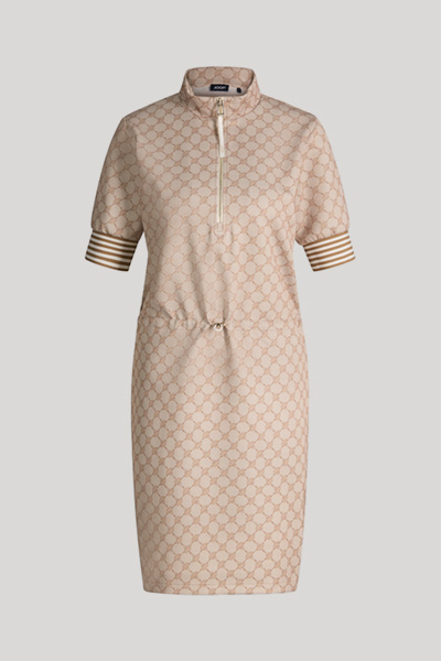 Toina sweatshirt dress in beige cornflower