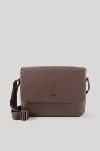 Cardona Nevio messenger bag in dark brown