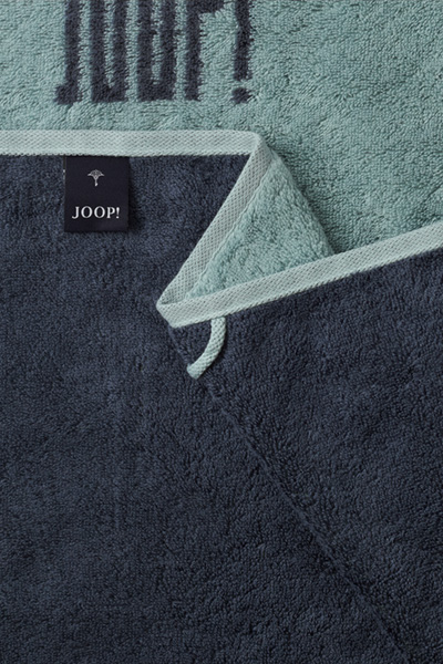 Führt zu Produktdetailseite „JOOP! BARS DOUBLEFACE Handtuch 50x100 cm, Aqua"
