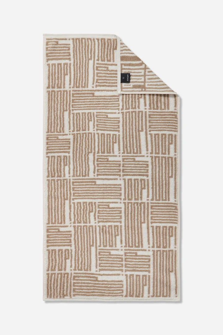 Führt zu Produktdetailseite „JOOP! BARS ALLOVER Handtuch 50x100 cm, Creme"