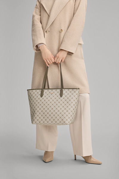 Mazzolino Lara Shopper in Khaki