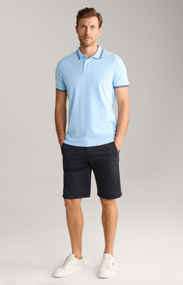 Pavlos Polo Shirt in Light Blue