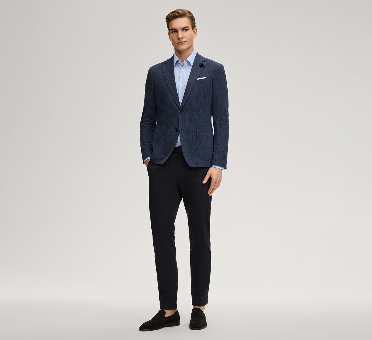 JOOP! präsentiert das Produkt Sakko Hoverest in Navy aus der Kategorie Sakkos