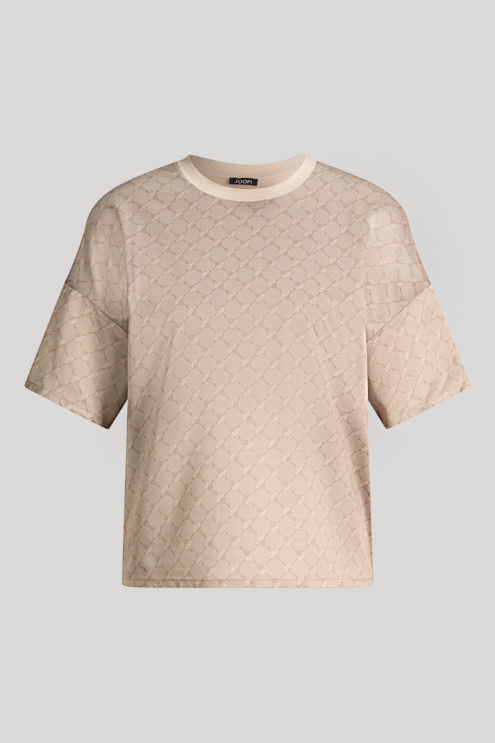 Führt zu Produktdetailseite „Cornflower T-Shirt Tracy in Hellbraun"