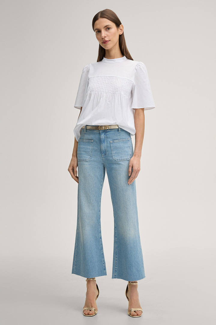 Jeans Elea in Helles Jeansblau washed