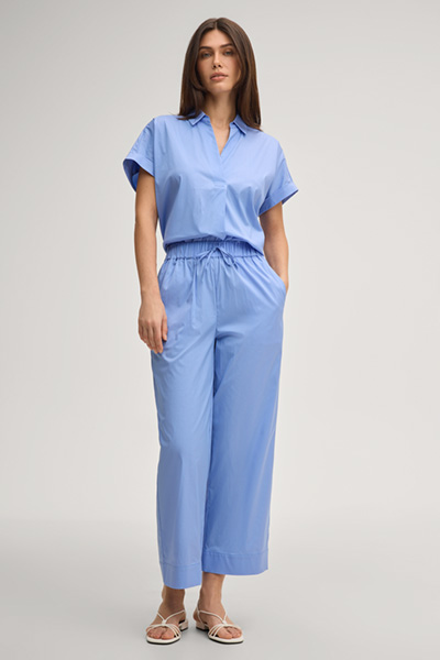 Paloma fabric trousers in blue