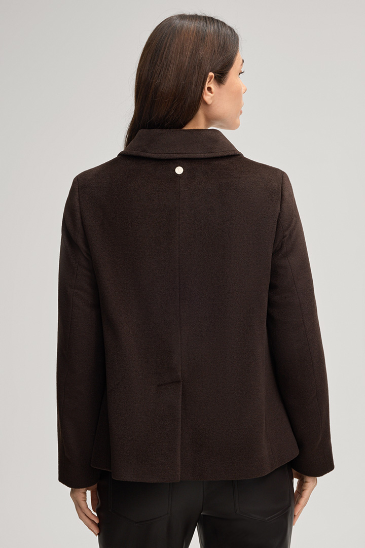 Osia Jacket in Dark Brown