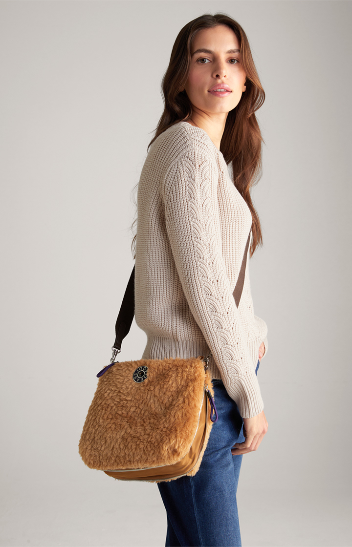 Soffice Letizia Shoulder Bag in Brown