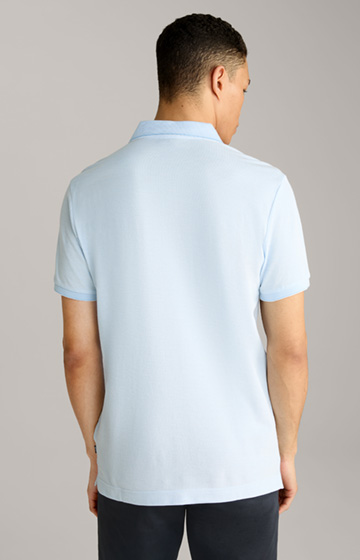 Koszulka polo Percy w kolorze jasnoniebieskim
