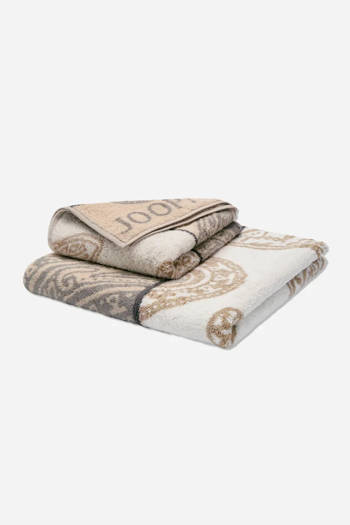 Leads to product detail page "JOOP! CONTOUR PAISLEY terry towel series"