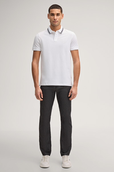 Agneloa polo shirt in white