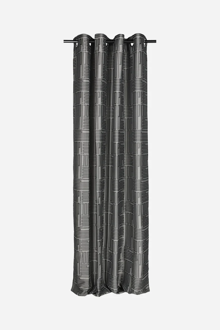 Leads to product detail page "Joop! fine bars ready-made curtain 140x250 cm, taupe"