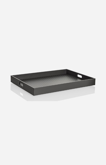 JOOP! CORNFLOWER Tray L Rectangular in Anthracite/Black
