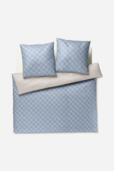 Leads to product detail page "Joop! cornflower double bed linen, bright blue"