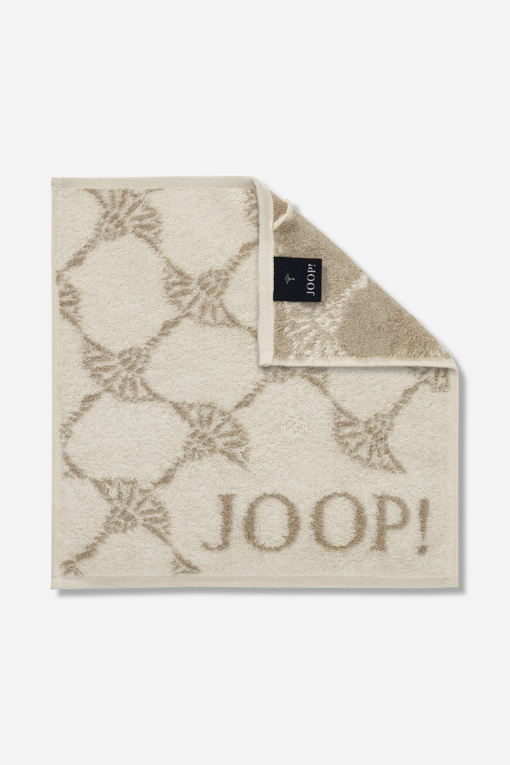 Führt zu Produktdetailseite „Seifentuch JOOP! CLASSIC CORNFLOWER in Creme"