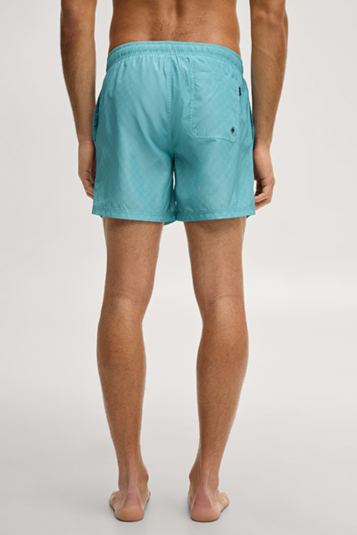 Swim shorts in turquoise cornflower